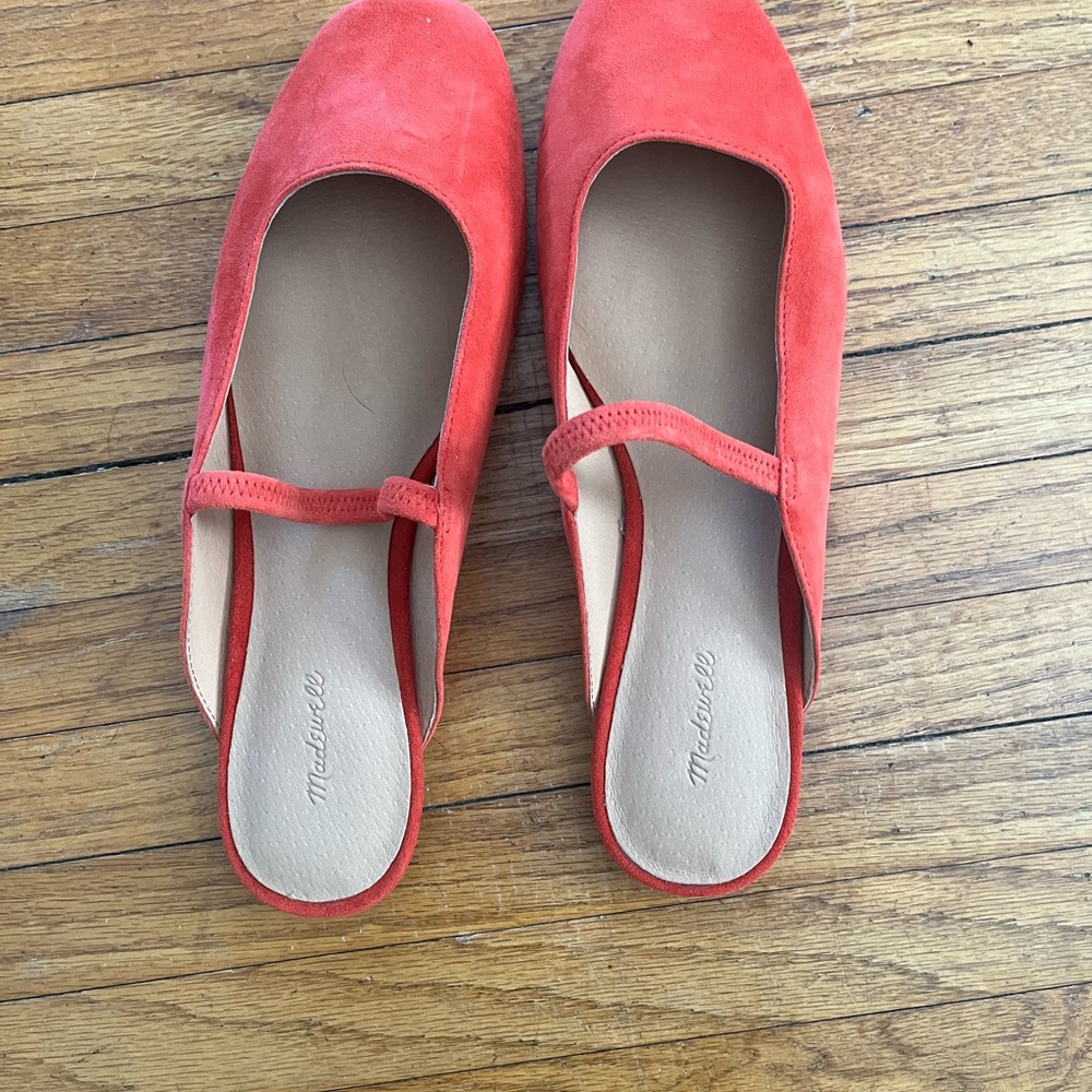 Madewell Coral Flats for Women